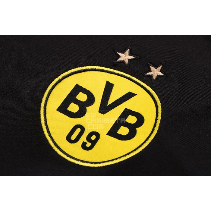 Camiseta Polo del Borussia Dortmund 22-23 Negro y Amarillo - Haga un click en la imagen para cerrar